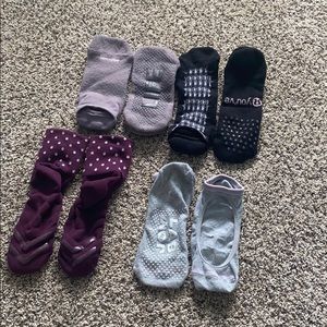 4 Pairs of Barre Sticky Socks